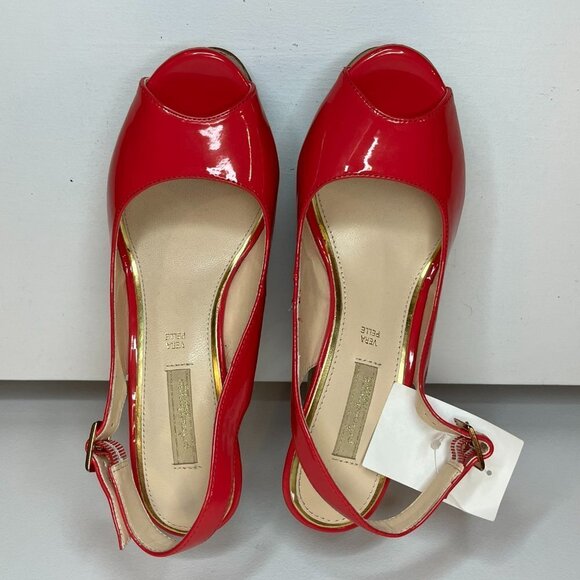 Primadonna Collection Women's Hot Pink Leather Platform Shoes -EU Size 39 (US 8) - Picture 3 of 6